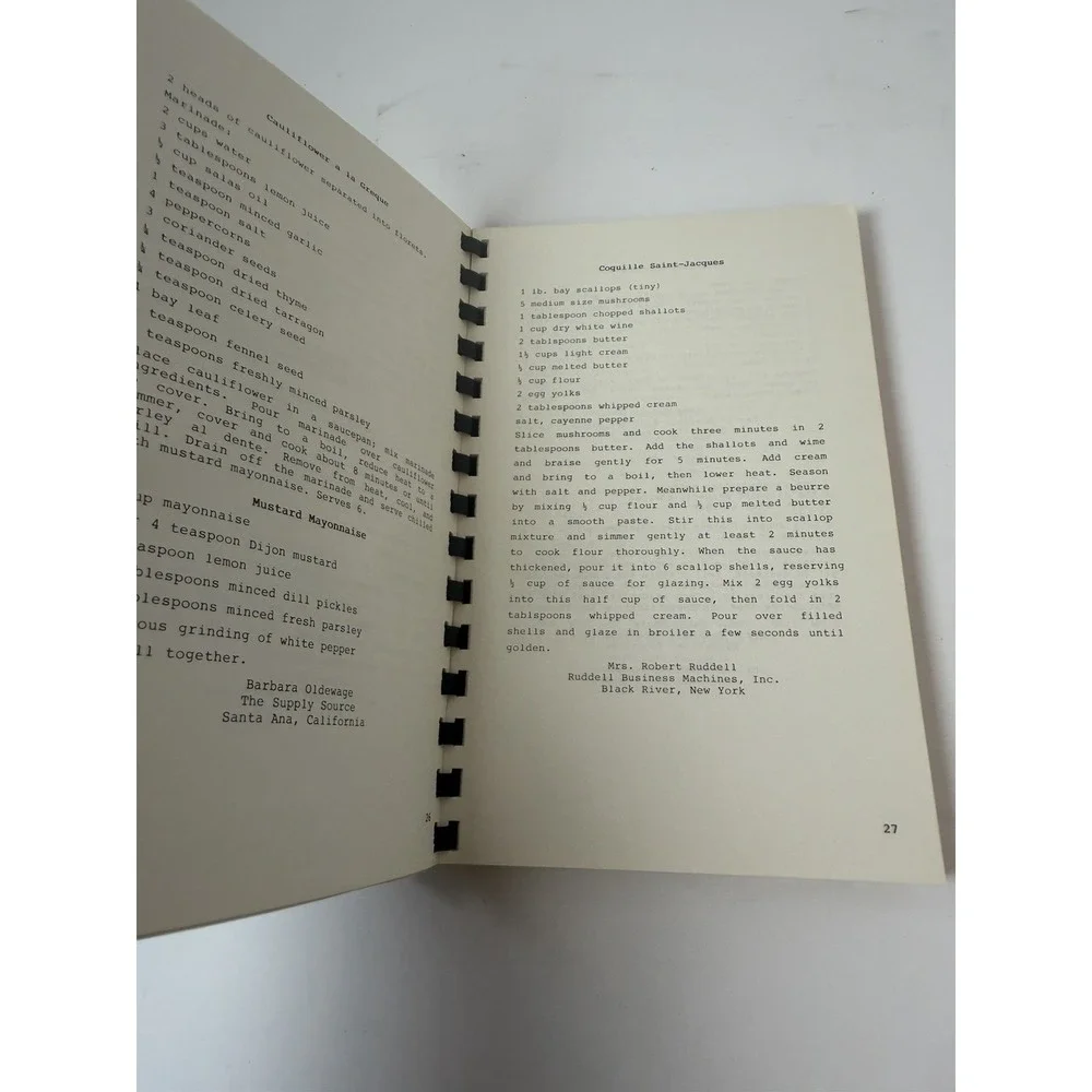 Nomda Recipes For The Future Community Cookbook‎ Business Equip & Systms Vintage